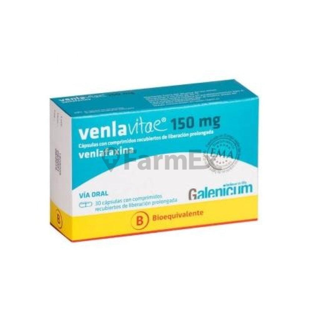 Venlavitae 150 mg x 30 cápsulas susc-1 de 5 meses Farmex-Suscripciones-Persistente